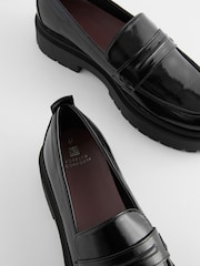 Black Patent Forever Comfort® Chunky Loafers - Image 6 of 8