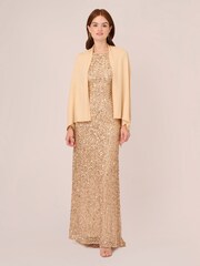 Adrianna Papell Natural Slim Solid S Hug - Image 1 of 6