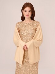 Adrianna Papell Natural Slim Solid S Hug - Image 4 of 6