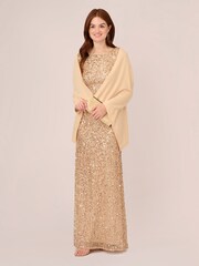 Adrianna Papell Natural Slim Solid S Hug - Image 6 of 6