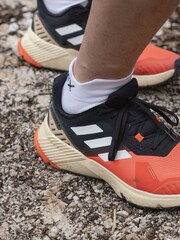 adidas Terrex Orange/ Black Soulstride Trail Running Shoes - Image 11 of 19