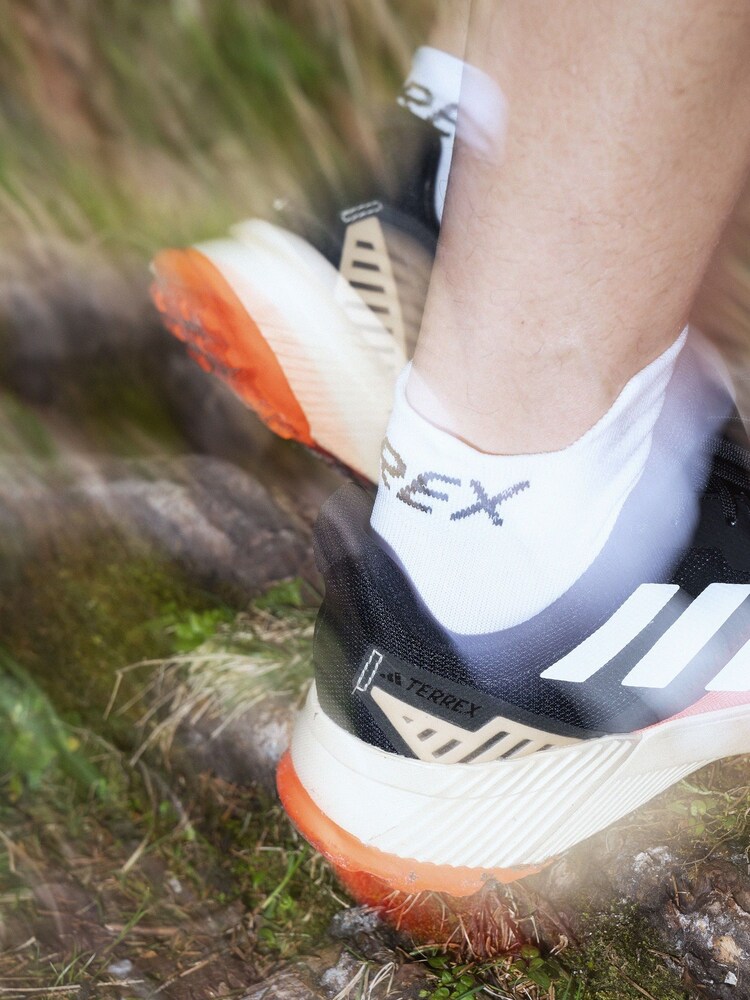 adidas Terrex Orange/ Black Soulstride Trail Running Shoes - Image 12 of 19