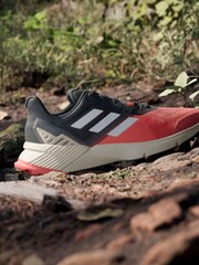 adidas Terrex Orange/ Black Soulstride Trail Running Shoes - Image 13 of 19
