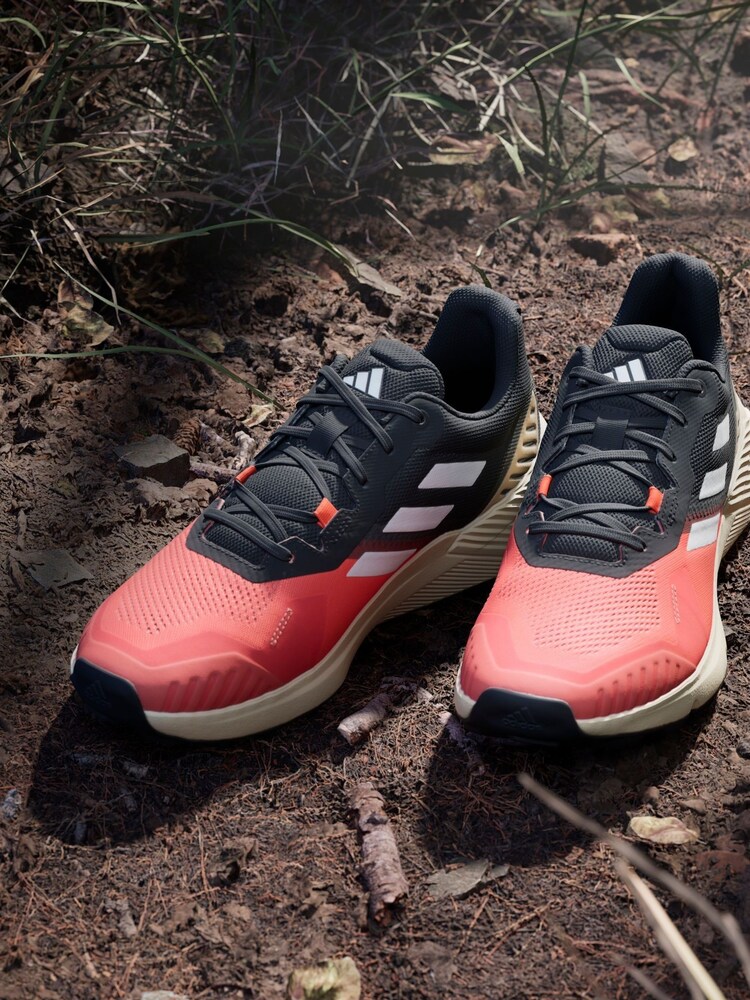 adidas Terrex Orange/ Black Soulstride Trail Running Shoes - Image 15 of 19