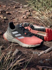 adidas Terrex Orange/ Black Soulstride Trail Running Shoes - Image 18 of 19