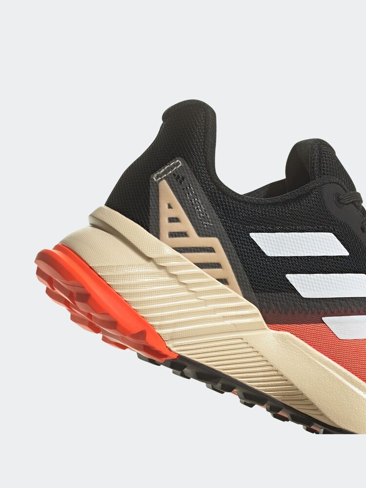 adidas Terrex Orange/ Black Soulstride Trail Running Shoes - Image 10 of 19