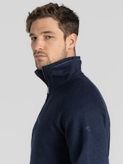 Craghoppers Blue Wole Quarter Zip Top - Image 5 of 7