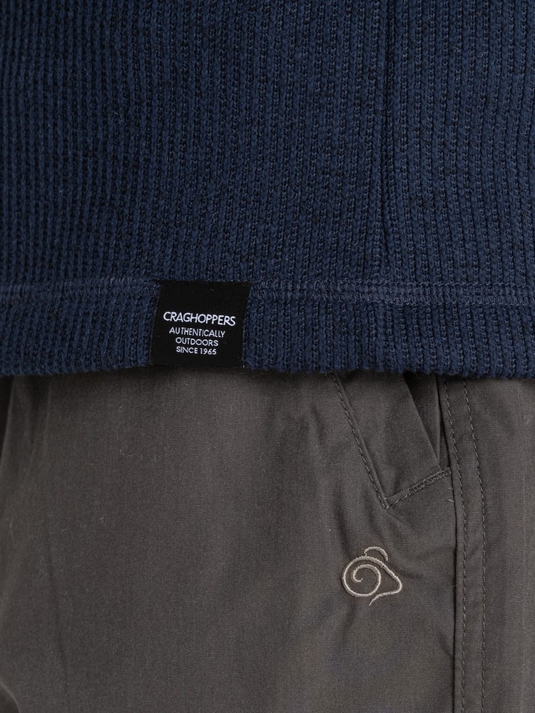 Craghoppers Blue Wole Quarter Zip Top - Image 7 of 7 Craghoppers Blue Wole Quarter Zip Top - Image 7 of 7