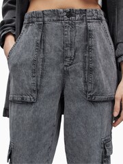 AllSaints Grey Frieda Denim Trousers - Image 5 of 7