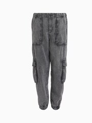 AllSaints Grey Frieda Denim Trousers - Image 7 of 7