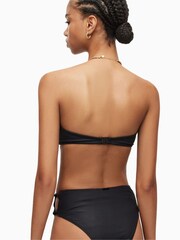 AllSaints Black Emma Bikini Top - Image 2 of 6