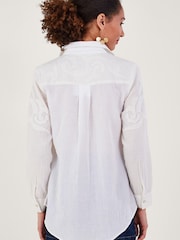 Monsoon Natural Detail Apllique Blouse - Image 2 of 5