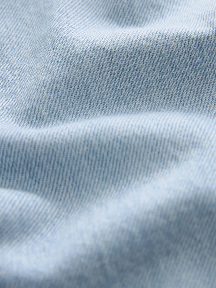 Mid Blue Denim Hourglass Loose Wide Leg Jeans - Image 7 of 8