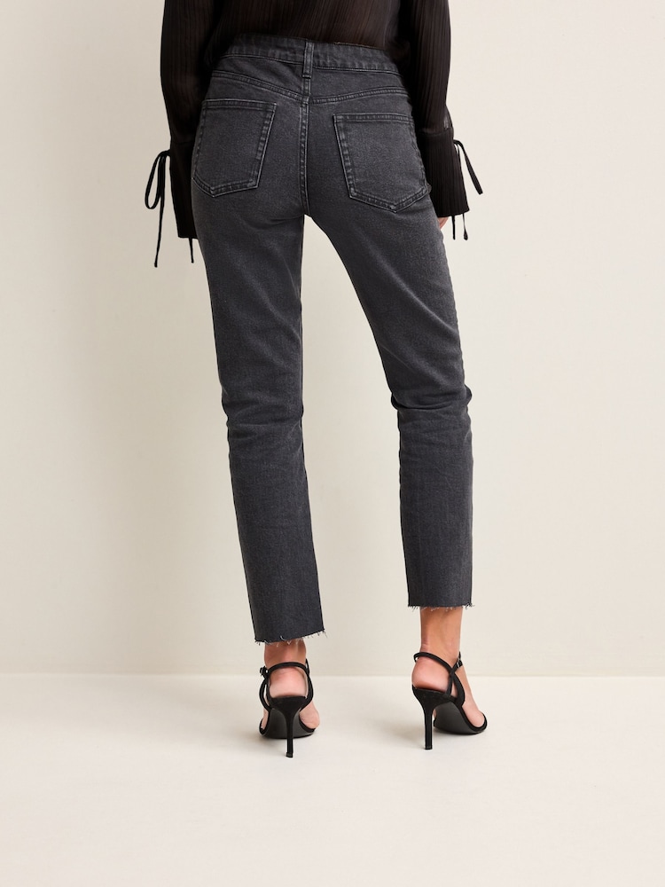 Noir - Jeans droite Comfort Stretch - Image 3 of 6