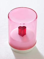 Indigo Owl Pink Small Gem Wireless Table Lamp - Image 3 of 5