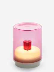 Indigo Owl Pink Small Gem Wireless Table Lamp - Image 5 of 5