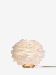 Lipsy White Feather Touch Switch Table Light - Image 5 of 5