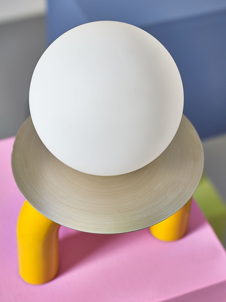 Novogratz Yellow Hattie Table Lamp - Image 2 of 2