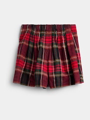 JoJo Maman Bébé Tartan Skort And Jersey Embroidered Top - Bild 5 av 7