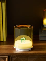 Indigo Owl Yellow Gem Wireless Table Lamp - Image 1 of 5