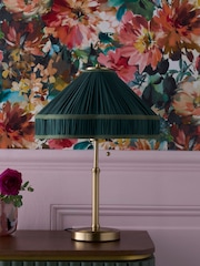 Clarke and Clarke Green Piera Table Lamp - Image 2 of 3