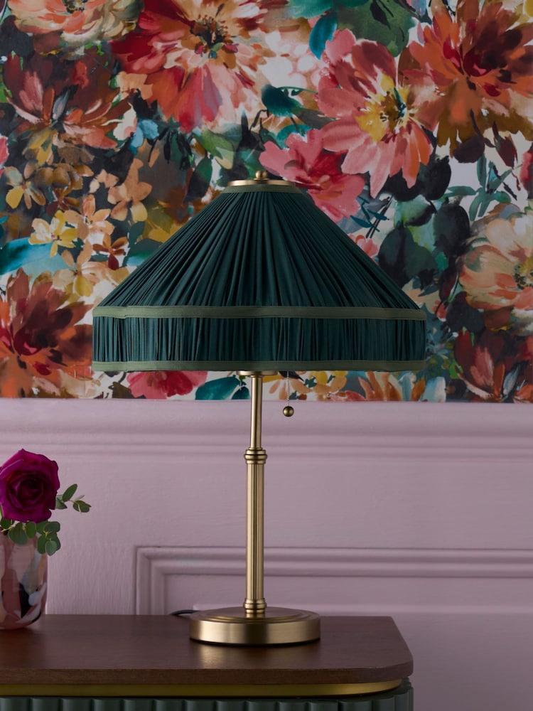 Clarke and Clarke Green Piera Table Lamp - Image 2 of 3