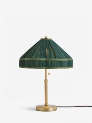 Clarke and Clarke Green Piera Table Lamp - Image 3 of 3