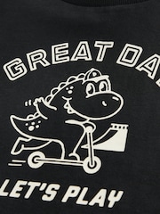 Black Short Sleeve Character T-Shirt (3mths-7yrs) - Image 6 of 6