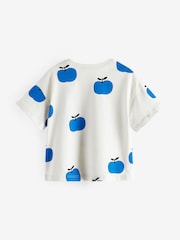 Petrol/Apfel - Kurzärmelige T-Shirts, 3er-Pack (3 Monate–7 Jahre) - Bild 2 von 3