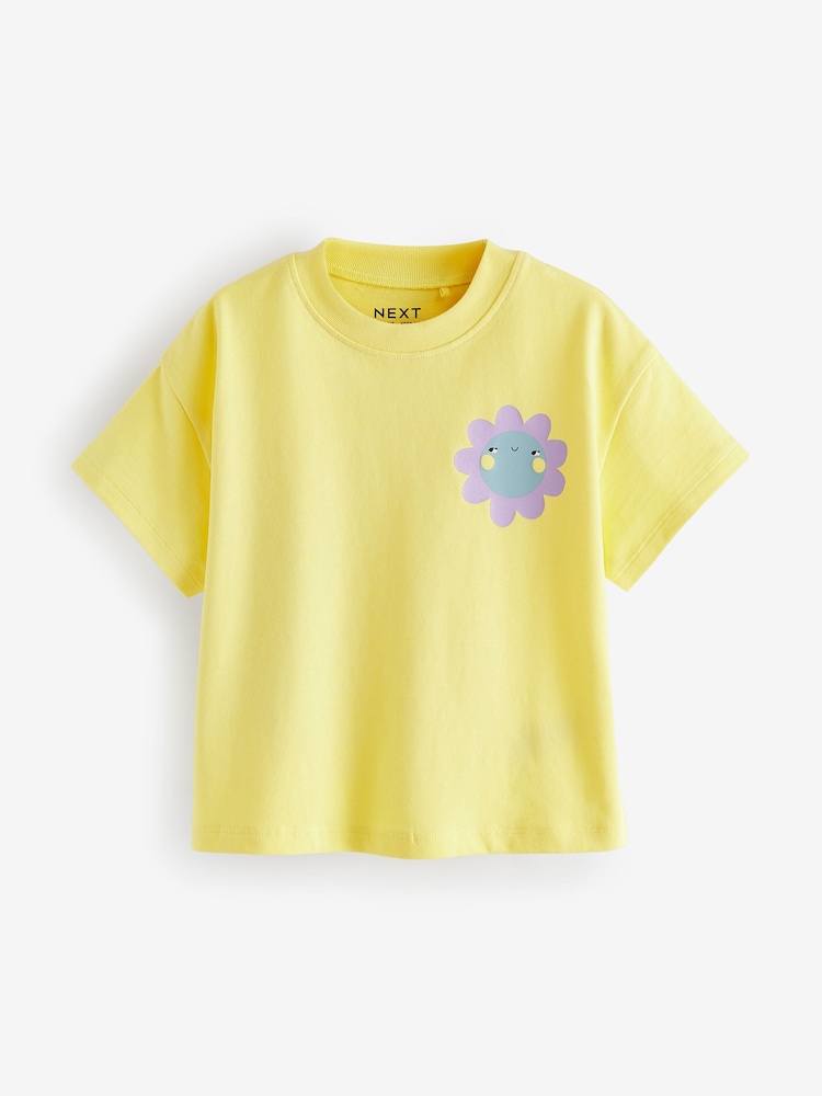 Blue Bunny Character 100% Cotton Short Sleeve T-Shirts 4 Pack (3mths-7yrs) - Image 2 of 5