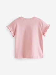 Pink Bunny 100% Cotton T-Shirts 4 Pack (3mths-7yrs) - Image 2 of 3