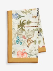 Clarke & Clarke Tropical Green/Natural Florence 100% Cotton Table Cloth - Image 2 of 2