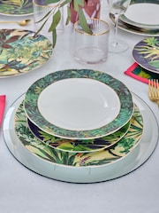 Clarke and Clarke Navy Blue/Tropical Green Toucan 12 Piece Set - Image 2 of 3