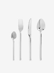 Clarke & Clarke Silver Igneous 16 Piece Cutlery Set - Image 2 of 2