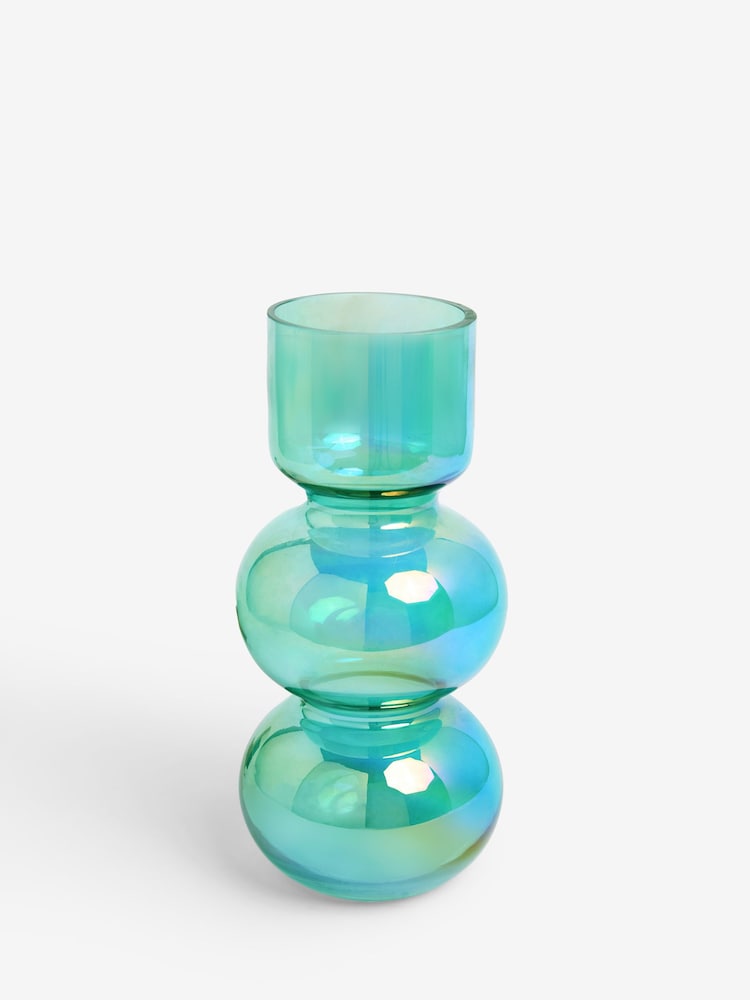 Clarke and Clarke Green Bobble Vase - Image 4 of 4