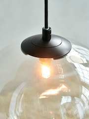 French Connection Clear Jamavar Ceiling Pendant Light - Image 3 of 5
