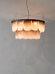 French Connection Brown Ombre Malandi Chandelier Light - Image 1 of 3
