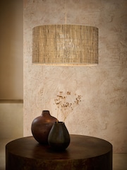 French Connection Natural Chana Easyfit Lamp Shade Ceiling Lights - Image 1 of 4