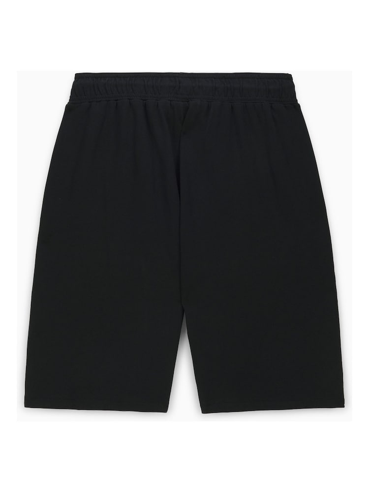Converse Black 100% Cotton Wordmark Utility Shorts - Image 6 of 6