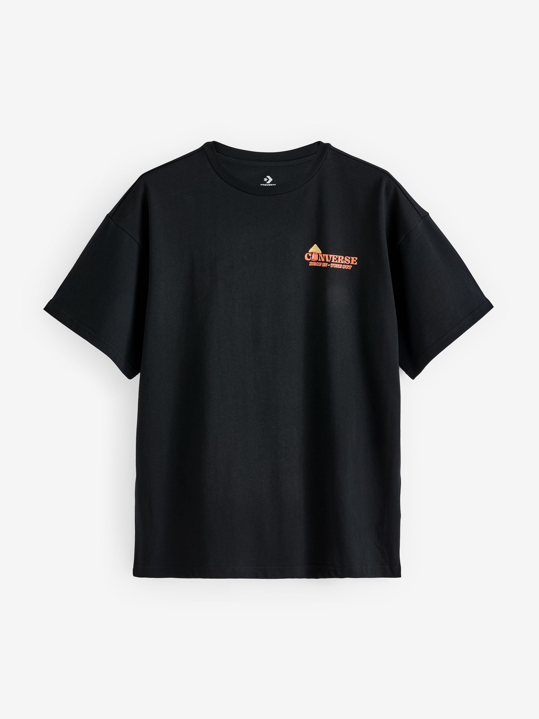 Buy Converse Black 100 Cotton Mushroom House T Shirt from Next USA