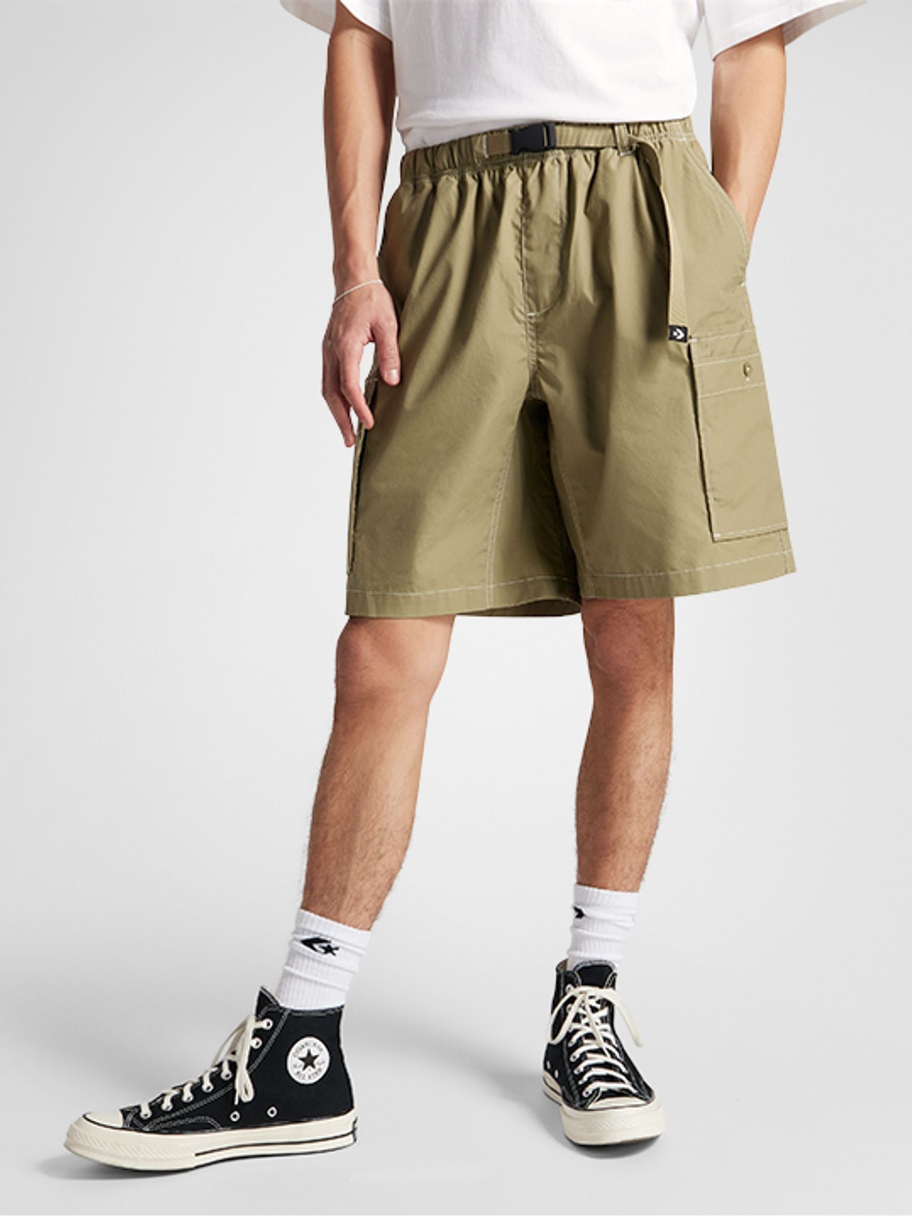 Converse cotton shorts shop