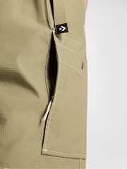 Converse Khaki Green 100% Cotton Utility Baggy Shorts - Image 7 of 9