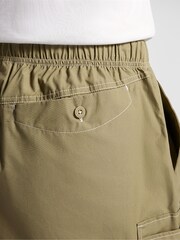 Converse Khaki Green 100% Cotton Utility Baggy Shorts - Image 8 of 9