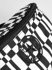 Converse Black Printed Graphic Sling Pack Bag - Image 3 of 6