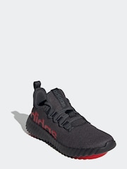 adidas Red Black Sportswear Kantana Trainers - Image 3 of 8
