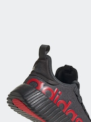 adidas Red Black Sportswear Kantana Trainers - Image 7 of 8