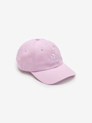 Converse Lilac Purple 100% Cotton Baseball Cap - Image 2 of 2