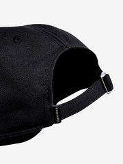 Converse Black Graphic 100% Cotton Baseball Cap - Image 2 of 2