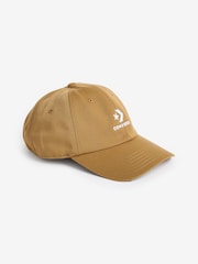 Converse Tan Brown 100% Cotton Baseball Cap - Image 1 of 2