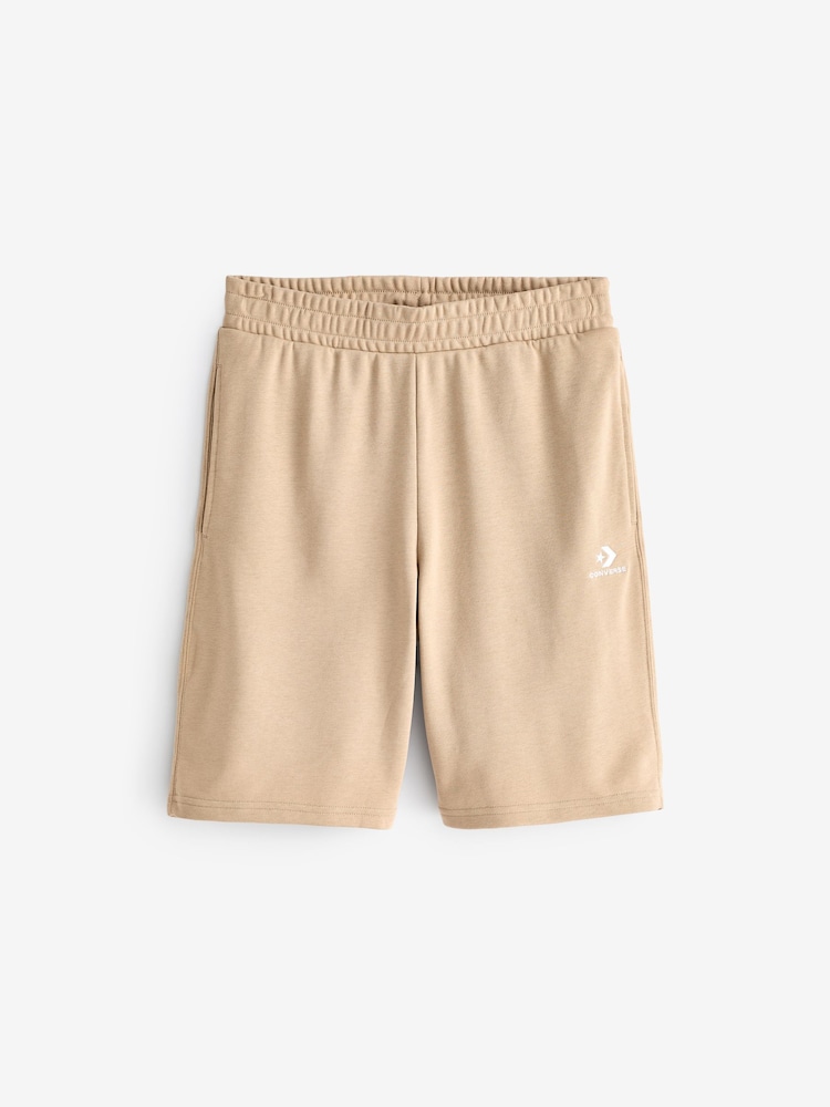 Converse Cream Star Chevron 100% Cotton Shorts - Image 4 of 4
